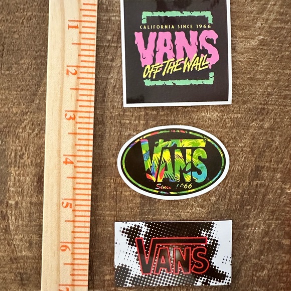 VANS STICKERS 10 UNIQUE STICKERS - Picture 3 of 5